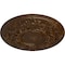 Ekena Millwork Jackson Ceiling Medallion (Fits Canopies up to 13 1/2"), 32 3/4"OD x 2 1/2"P, Root Beer Crackle CM32JARBC - alternate 3